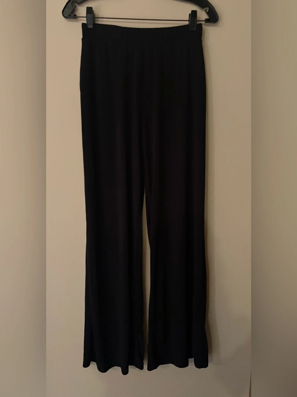 Brigitte Brianna Black Wide-Leg
